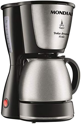 Cafeteira Mondial Dolce Arome Inox 15