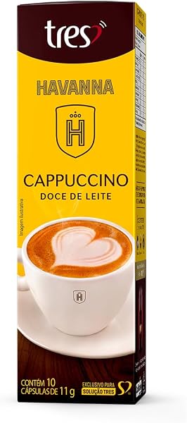 Cápsula de Cappuccino Doce de Leite TRES 3 Corações