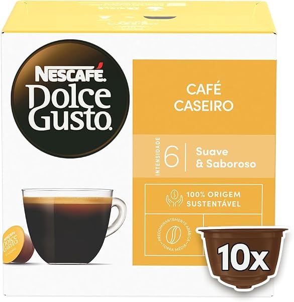 Cápsulas Nescafé Dolce Gusto Café Caseiro