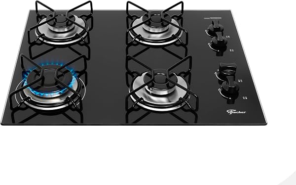 Cooktop a Gás Fischer Fit Line 4 Bocas Bivolt