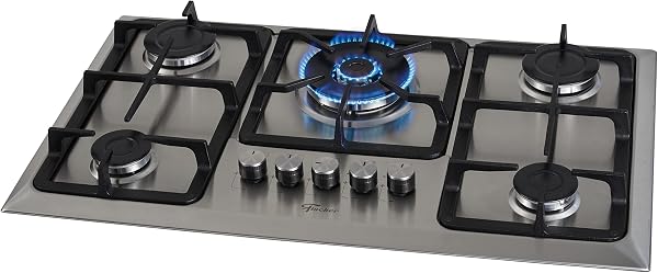 Cooktop a Gás Fischer Infinity 5 Bocas Inox Bivolt