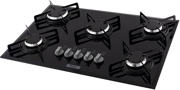 Cooktop a Gás Philco Cook Chef 5 Bocas