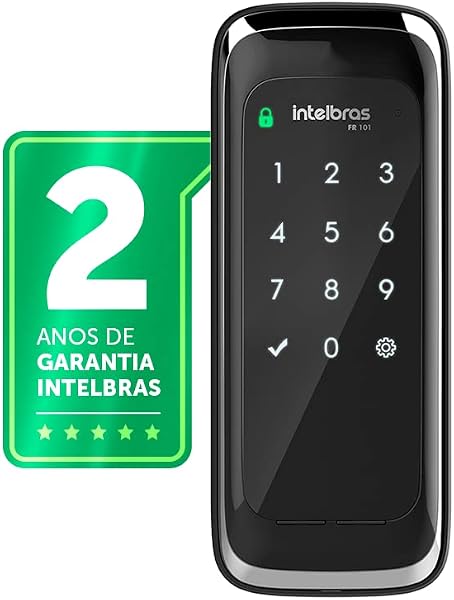Fechadura Digital de Sobrepor FR 101 Intelbras