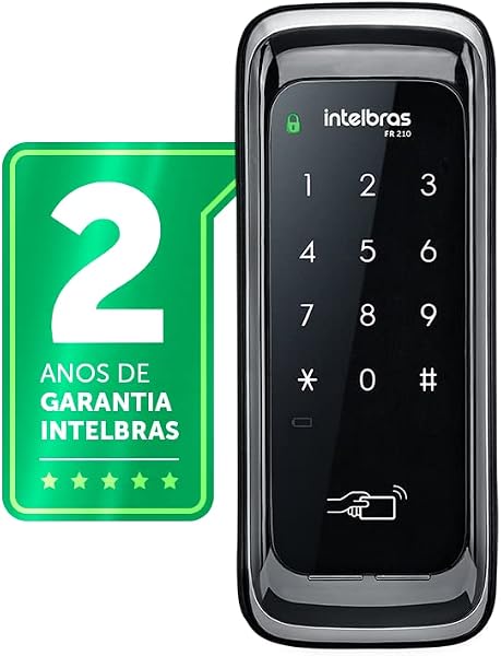 Fechadura Digital de Sobrepor FR 210 Intelbras