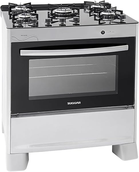 Fogão Suggar Neo Glass 5 Bocas