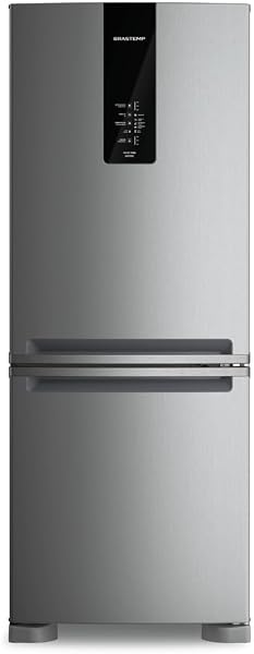 Geladeira Brastemp Inverse BRE57FK 447L Frost Free Inverter Inox