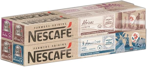 Pack de Cápsulas Nescafé Compatíveis com Nespresso